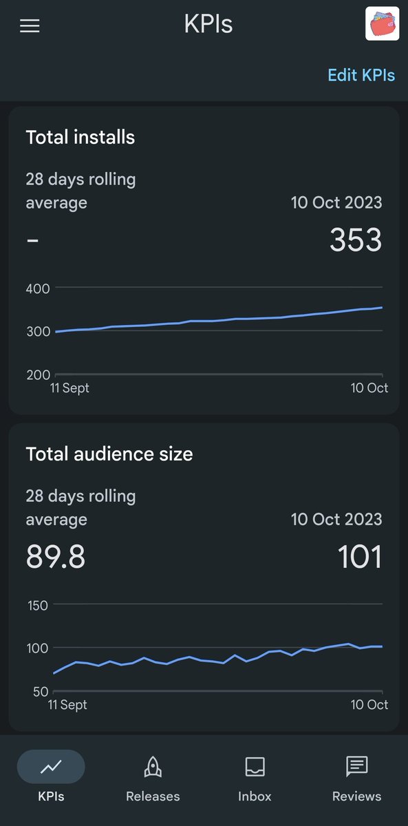 Update: <a href="/Kytpay/">Kitepay🪁| Solana Mobile Wallet (5000+ downloads)</a> now has over 100+ user on Play Store 🚀🚀

Will be iterating app in the whole new direction for the Solana Hyperdrive🔥🔥