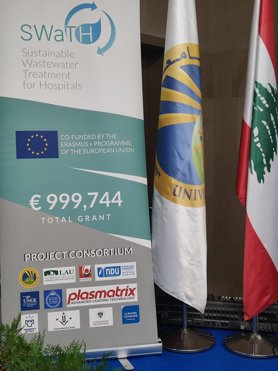 SWaTH_Project's tweet photo. Ready to welcome you all
#Erasmusdays #swathproject #EuropeanUnion #universityofbalamand https://t.co/BshQoez0EE