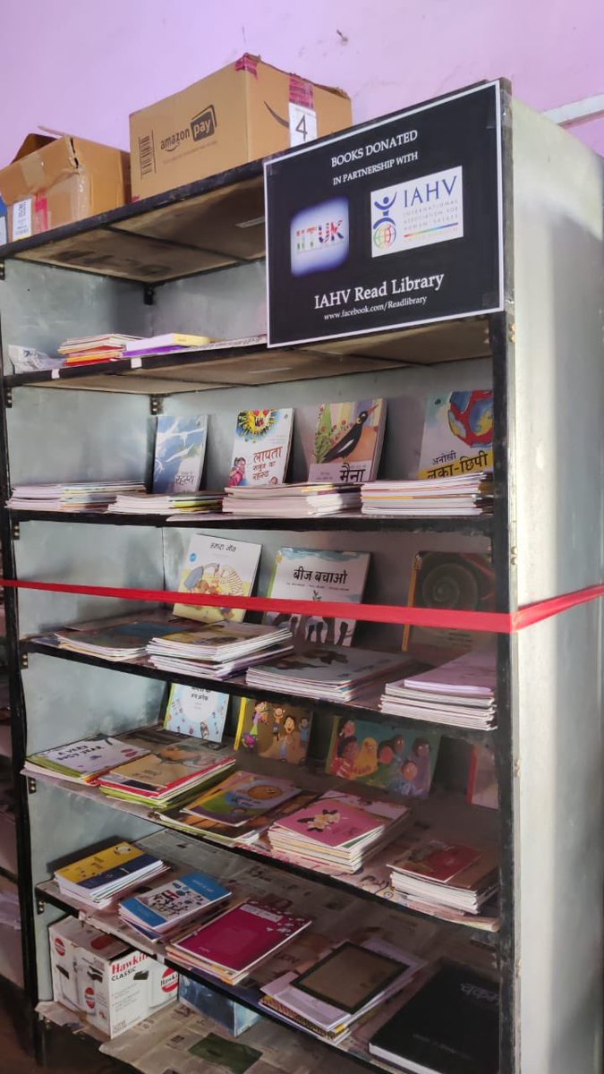 SandeepMall's tweet photo. Earlier today, I had the honour of inaugurating a 300-book library in Gudma village, dedicated to the tribal children there. Many of you have supported this mission of Earth Focus (https://t.co/WJoSEmYp3e) either by attending workshops or by subscribing to my newsletter. I am deeply grateful to each of you. A special thanks to IAHV for their generous donation of the books.