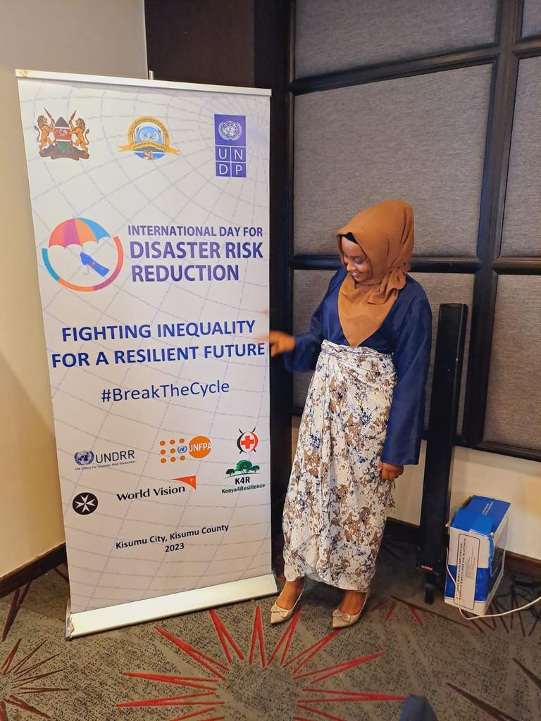 Empowering women and promoting gender equality in disaster risk management is not just a goal, it's a necessity. Let's work together to build resilient and inclusive communities. #GenderEquality #DisasterRiskManagement #ResilienceForAll @UNFPAKen @NDOCKenya @UNDRR_Africa