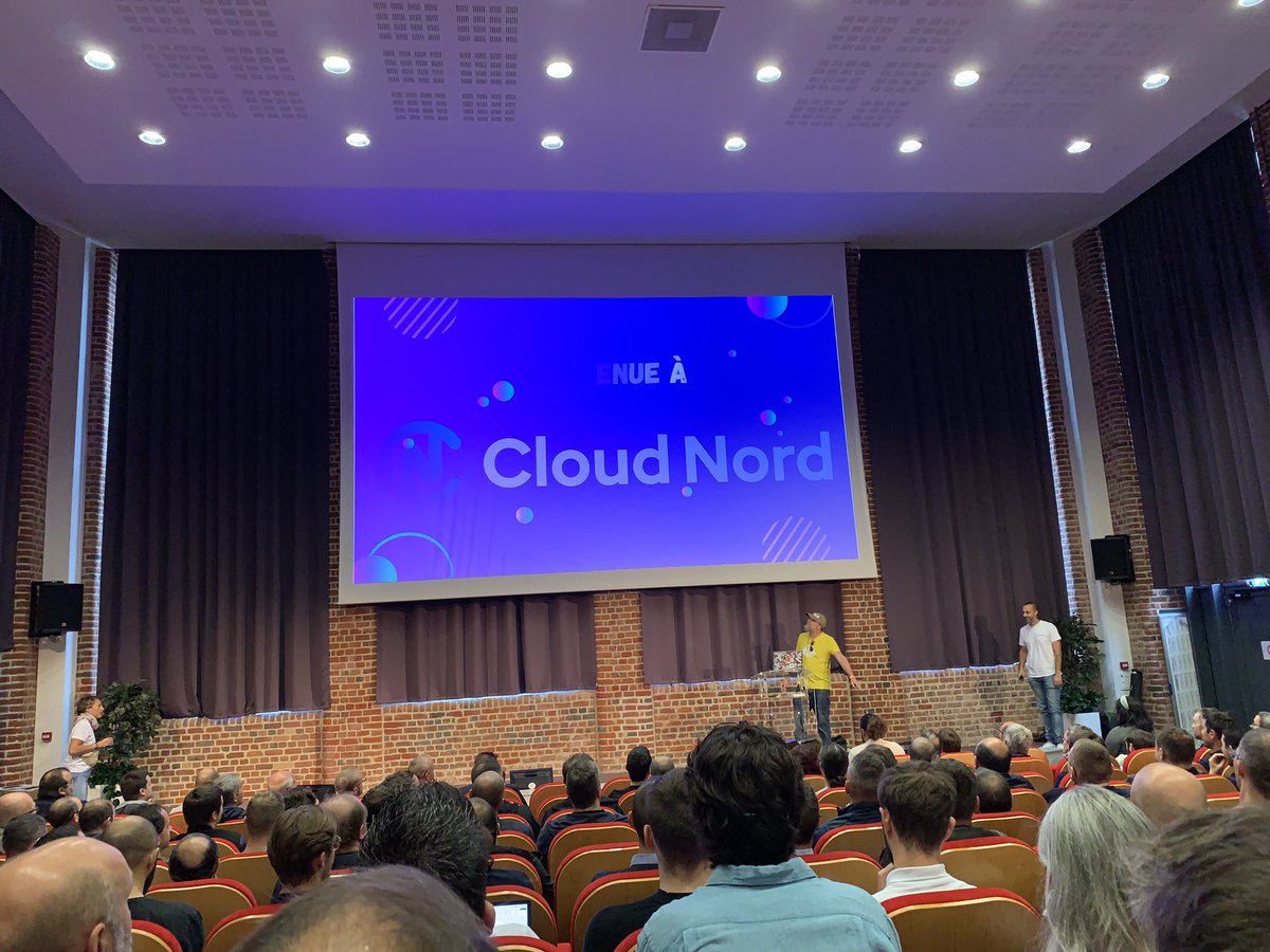 C’est parti pour une journée de conférence orientée #cloud. Ça démarre avec la Keynote d’ouverture de <a href="/sebi2706/">Sébastien Blanc 🇪🇺 🥑</a> ! Retrouvez moi à 16h15 pour mon talk sur <a href="/AsyncAPISpec/">AsyncAPI Initiative</a>. J’espère vous y voir nombreux :) <a href="/Cloud_Nord/">Cloud_Nord La Conf !🍿🧭</a>