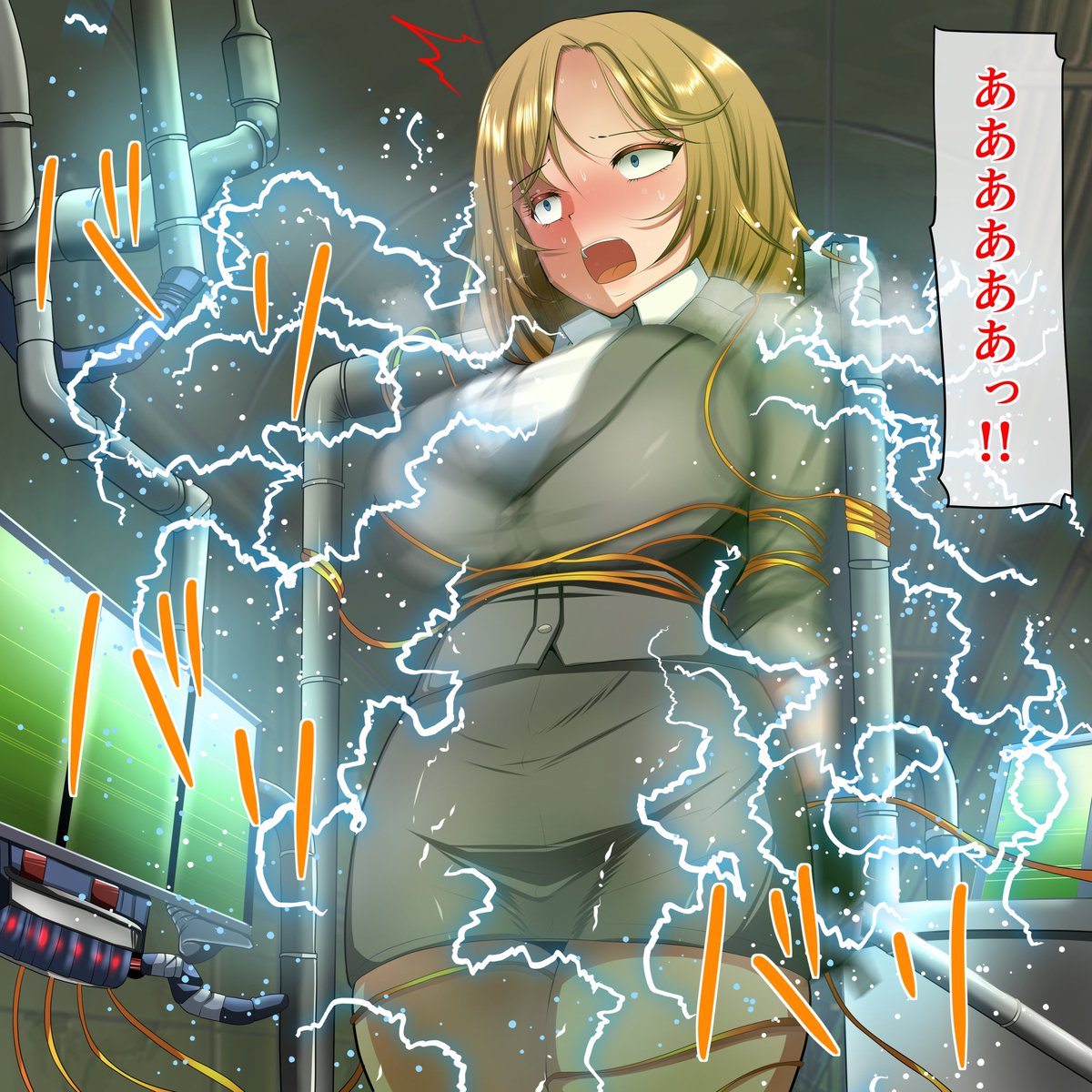 Skebご依頼作品を納品しましたので公開します💖
#メタルギア3
電気拷問⚡⚡⚡ 