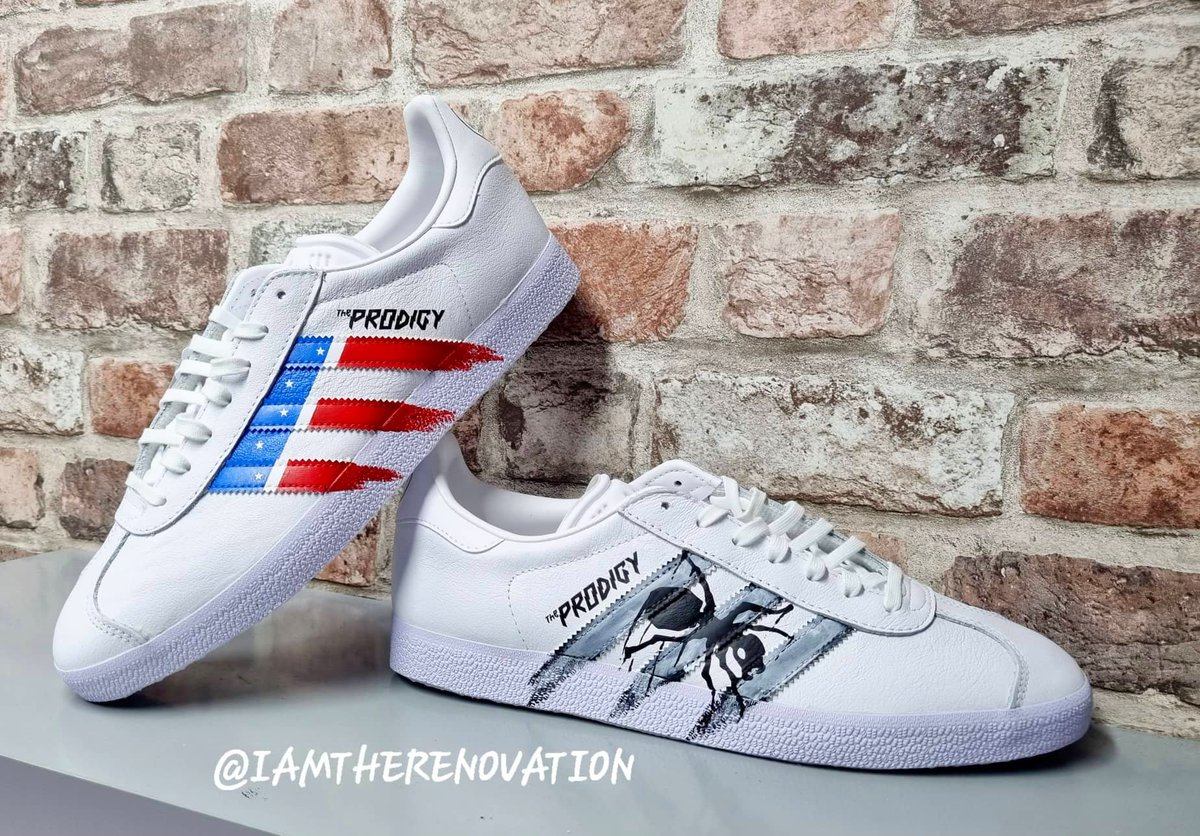 Iamtherenovati1's tweet photo. 🐜📡
Gazelle - Prodigy custom
As always with commissioned bespoke designs we have freedom to meet customers requests.
DM for enquiries
😎✌👟
#iamtherenovation #theprodigy #keithflint #invadersmustdie https://t.co/DBl91scti6
