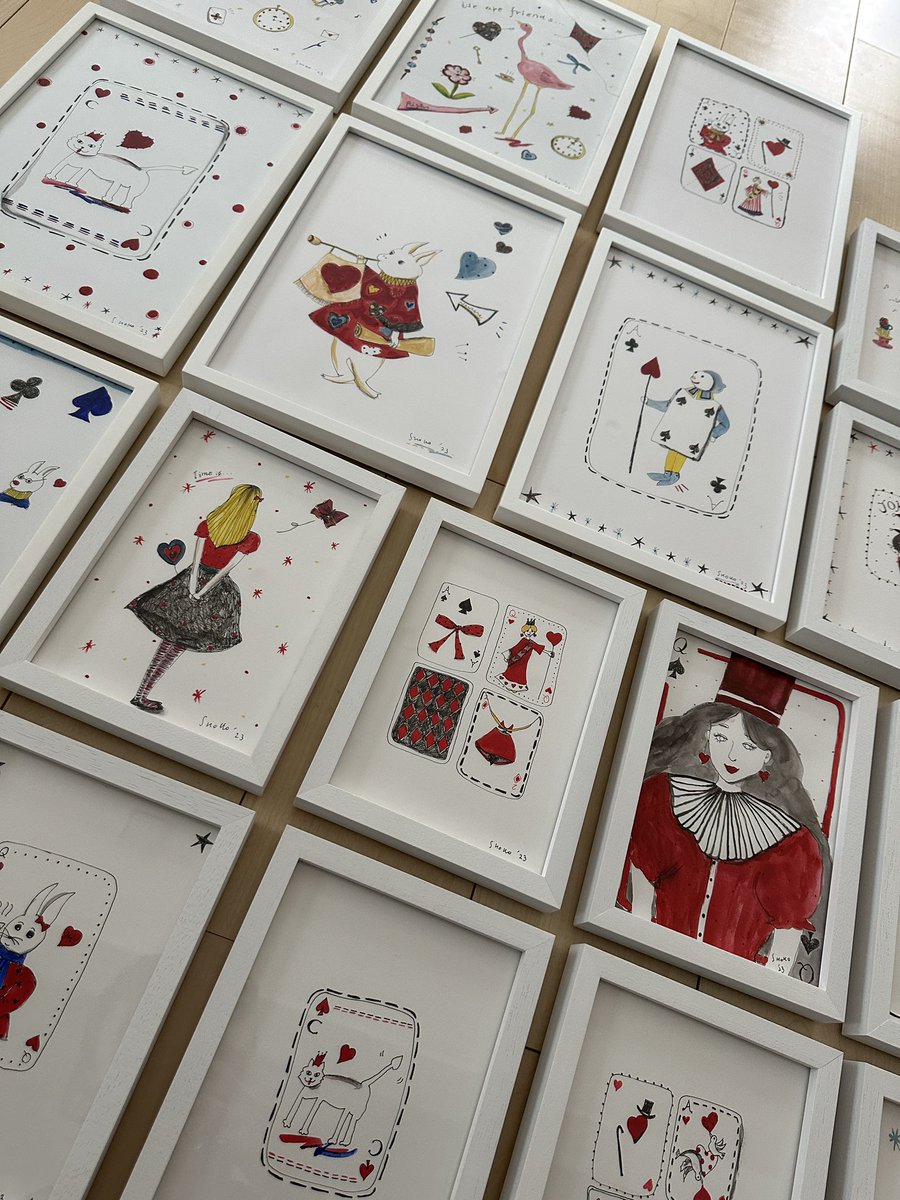 10/24(火)まで開催、うめだ阪急ポップアップショップでは、S for Shokoアフタヌーンティー柄スカーフの新色、話題の音楽付きハチミツやオリーブオイルも関西初発売！毎回人気のSHOKO描き下ろしの絵画も早いもの勝ち🎨✨