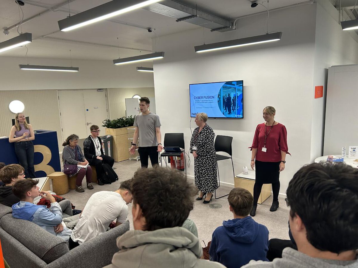 Hub8andco's tweet photo. Yesterday, we gathered at Hub8 GC, merging academia and industry for a morning of growth and insights.
Join us for Cyber Sips next Thursday, more networking and knowledge-sharing awaits!
π https://t.co/iMySPoAwPz
#CyberFusions #Innovation #TechCommunity #CyberSips https://t.co/zQZuPjMqgh
