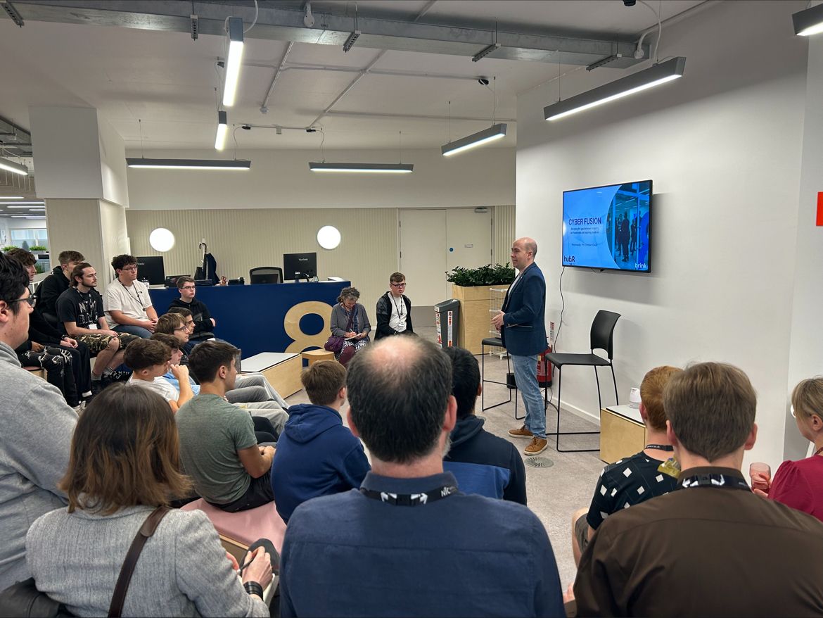 Hub8andco's tweet photo. Yesterday, we gathered at Hub8 GC, merging academia and industry for a morning of growth and insights.
Join us for Cyber Sips next Thursday, more networking and knowledge-sharing awaits!
π https://t.co/iMySPoAwPz
#CyberFusions #Innovation #TechCommunity #CyberSips https://t.co/zQZuPjMqgh