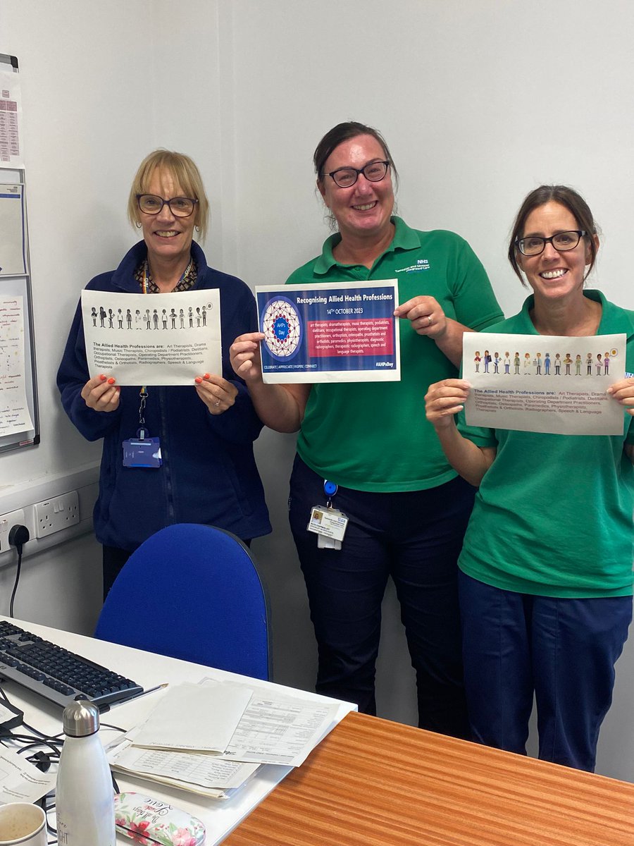 tameside_cnrt's tweet image. Tameside CNRT is celebrating AHP day.