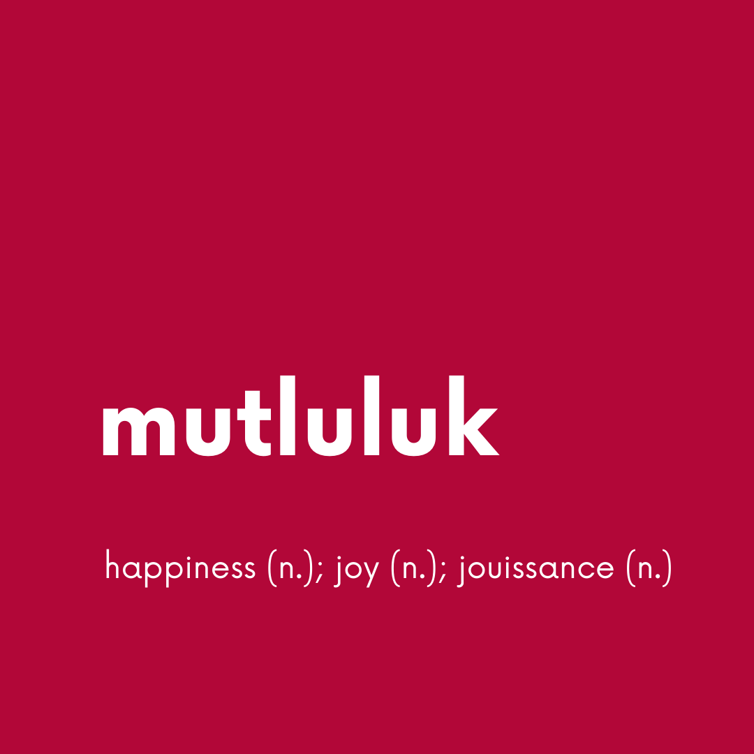 Turkish_CoE's tweet photo. Word of the Week: 'Mutluluk' 🌟 A beautiful Turkish word capturing the essence of happiness and joy. When was the last time you felt pure 'mutluluk'? Share with us! 🇹🇷 #WordOfTheWeek #Mutluluk https://t.co/zOu8TU6LiP