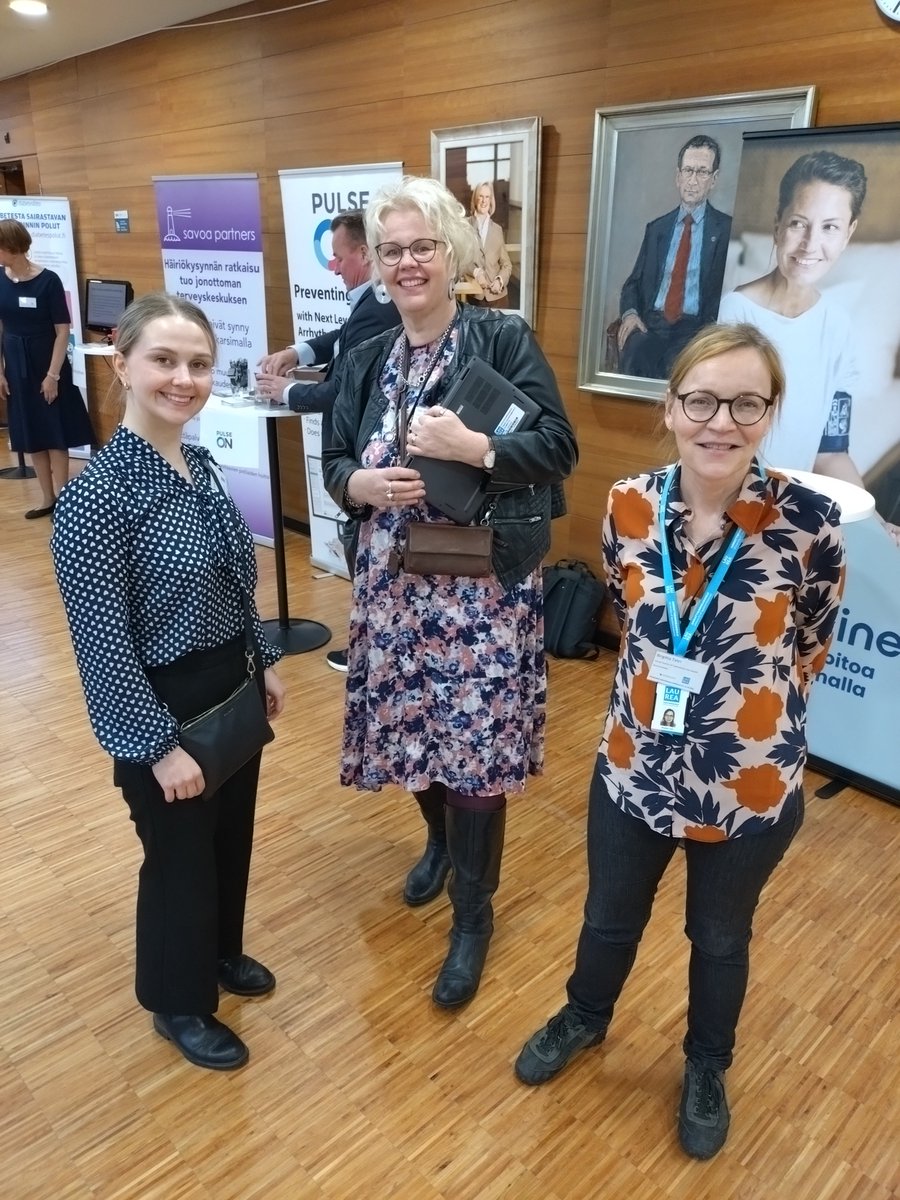 Finnish eHealth Soc. (@fsftehp) on Twitter photo Today @FSfTeHPwill organize a conference with the overarching theme ‘Human oriented approach in eHealth and digital services’ in <a href="/laureauas/">Laurea-ammattikorkeakoulu</a>. Welcome to join us! @PaulaVeikkola1 <a href="/OutiAhonen1/">Outi Ahonen</a> Birgitta Tetri #eHealth2023 #ehealthfinland #laureauas Today @FSfTeHPwill organize a conference with the overarching theme ‘Human oriented approach in eHealth and digital services’ in <a href="/laureauas/">Laurea-ammattikorkeakoulu</a>. Welcome to join us! @PaulaVeikkola1 <a href="/OutiAhonen1/">Outi Ahonen</a> Birgitta Tetri #eHealth2023 #ehealthfinland #laureauas
