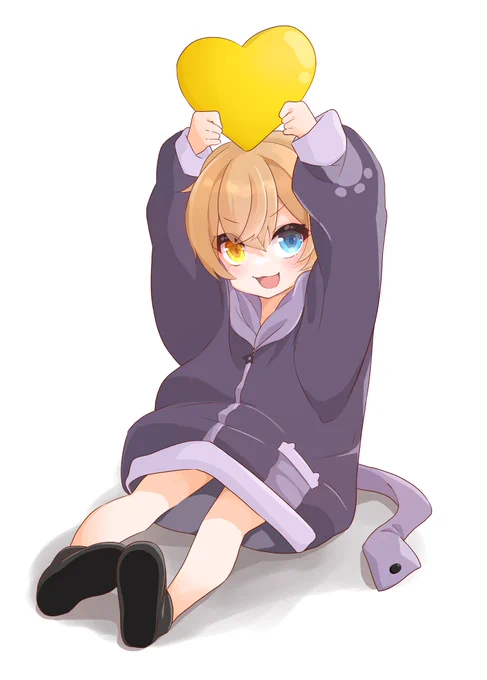 とある仲の良い歌い手さんのキャラを描いてみました 