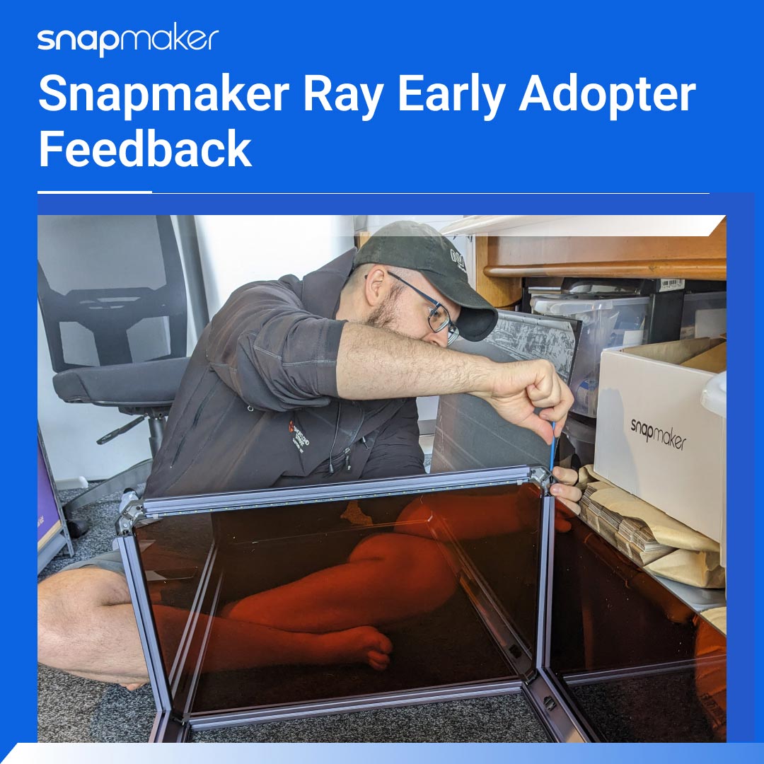 snapmaker's tweet photo. It's been two months since we launched #snapmakerray. Now, we can't wait to share early adopter feedback on this product with you! 😄
Learn more:
https://t.co/8sK7LfmvIz https://t.co/5YkJEsixj2