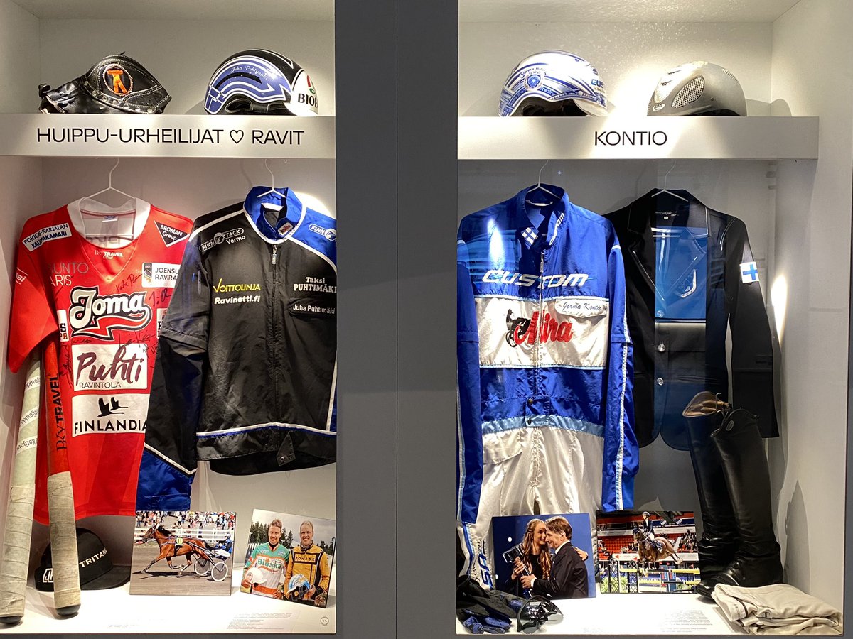 Nyt kannattaa tulla käymään Olympiastadionin yhteydessä olevassa <a href="/Urheilumuseo/">TAHTO</a>! Tänään aukesi erityisnäyttely, jossa on esillä paljon #ravit aiheista materiaalia, mm. <a href="/juhapuhtimaki/">Juha Puhtimäki</a> <a href="/Jorma_Kontio/">Jorma Kontio</a> Muutenkin tämä on loistava vierailukohde urheilufanille.