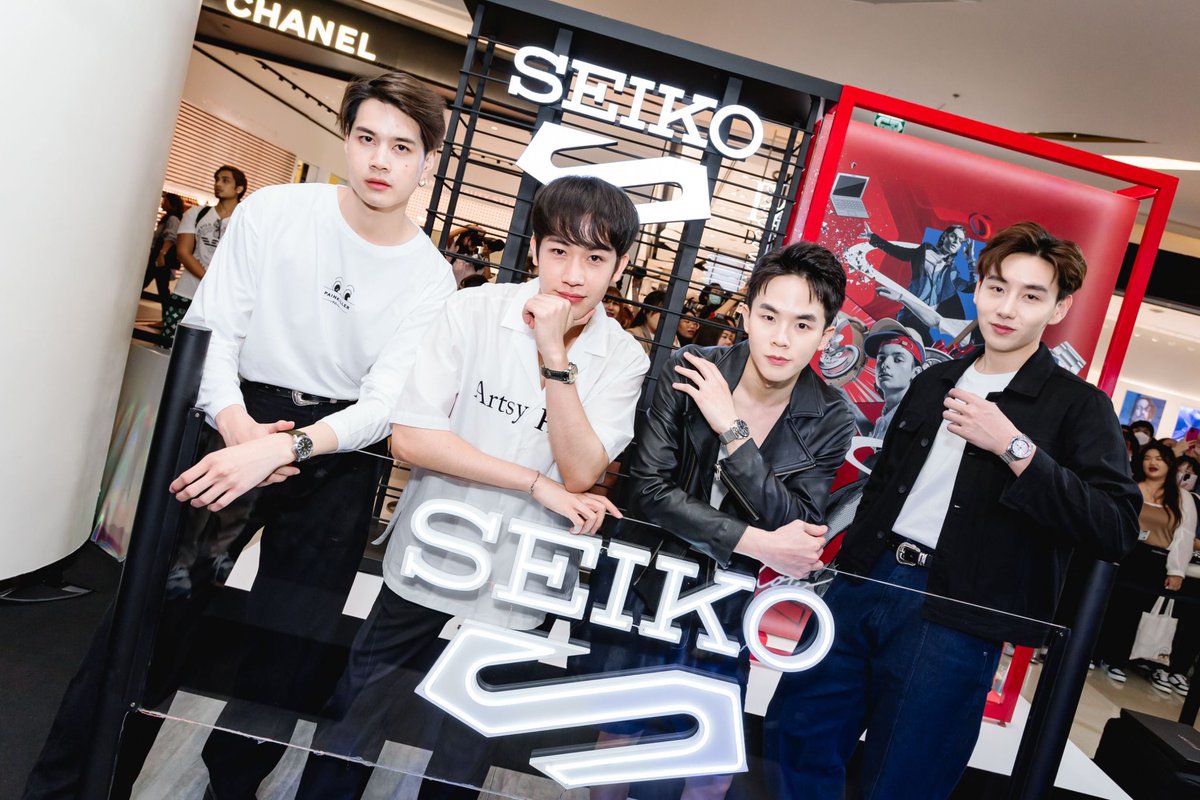conversation_tl's tweet photo. #bifw2023
#SiamParagonBIFW2023 #PAINKILLERatelier
#seiko5sports #seikothailand
#ConversationThailand
#fu2l
#mmmmmmmuse
#kornongsaranont
#gungkunpong https://t.co/f5h6TSErk6