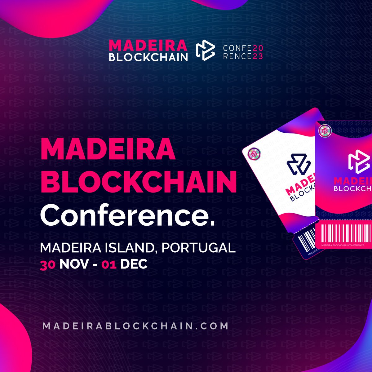 Get ready for an unforgettable experience!

Save the date! The Madeira Blockchain Conference 2023 is taking over Madeira on November 30th and December 1st.

🔗events.coinpedia.org/madeira-blockc…
Limited spots are available, so secure your place as soon as possible!
#BLOCKCHAIN <a href="/madeirachain/">Madeira Blockchain Conference</a>