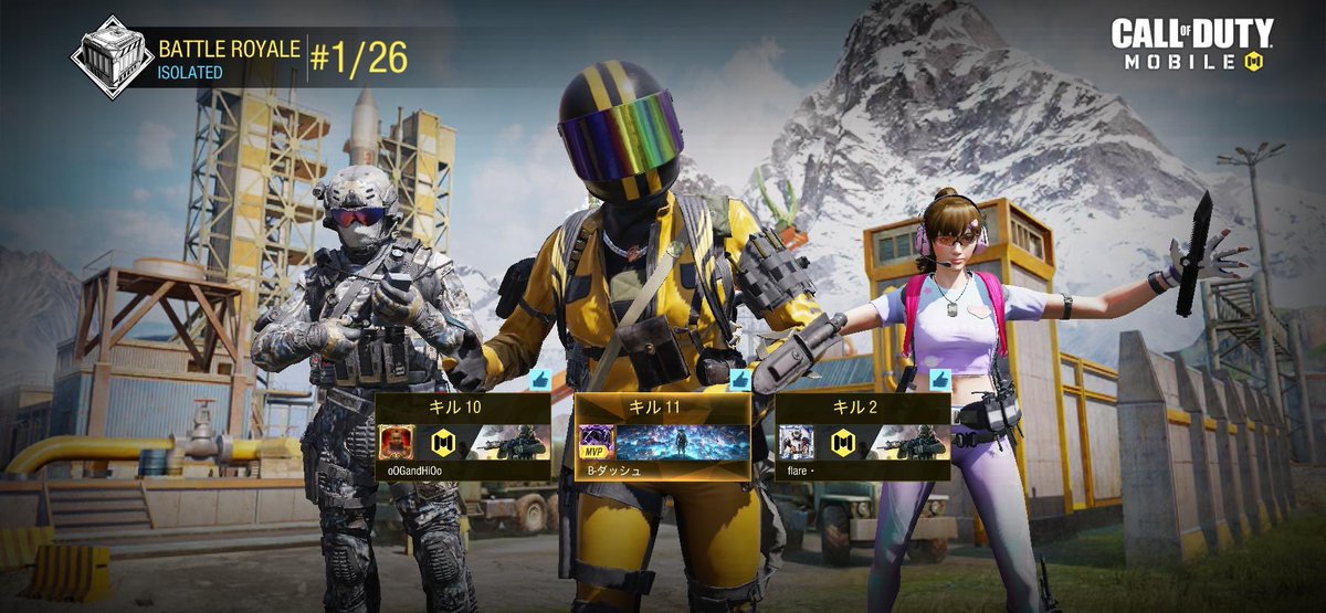 cod238's tweet image. 野良スク2戦

4本戻したら良くなってきた