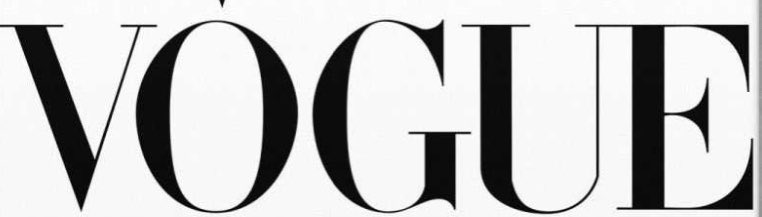 El logotipo de Vogue cumple con los parámetros de calidad de pertinencia, reproducibilidad, legibilidad, versatilidad, vigencia y pregnancia #safaritipoUC3M