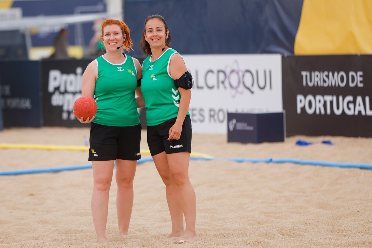 crobeach's tweet photo. The EHF has announced the full list of referees and delegates for the EHF Beach Handball Champions Cup 2023 and we have 🇭🇷 representatives - Tea Lackovic and Natasa Visnjic ⚖️
 
#beachhandball #rukometnapijesku #crobeachhandball
📸 EHF / @kolektiffimages https://t.co/C5kJ86FyHX
