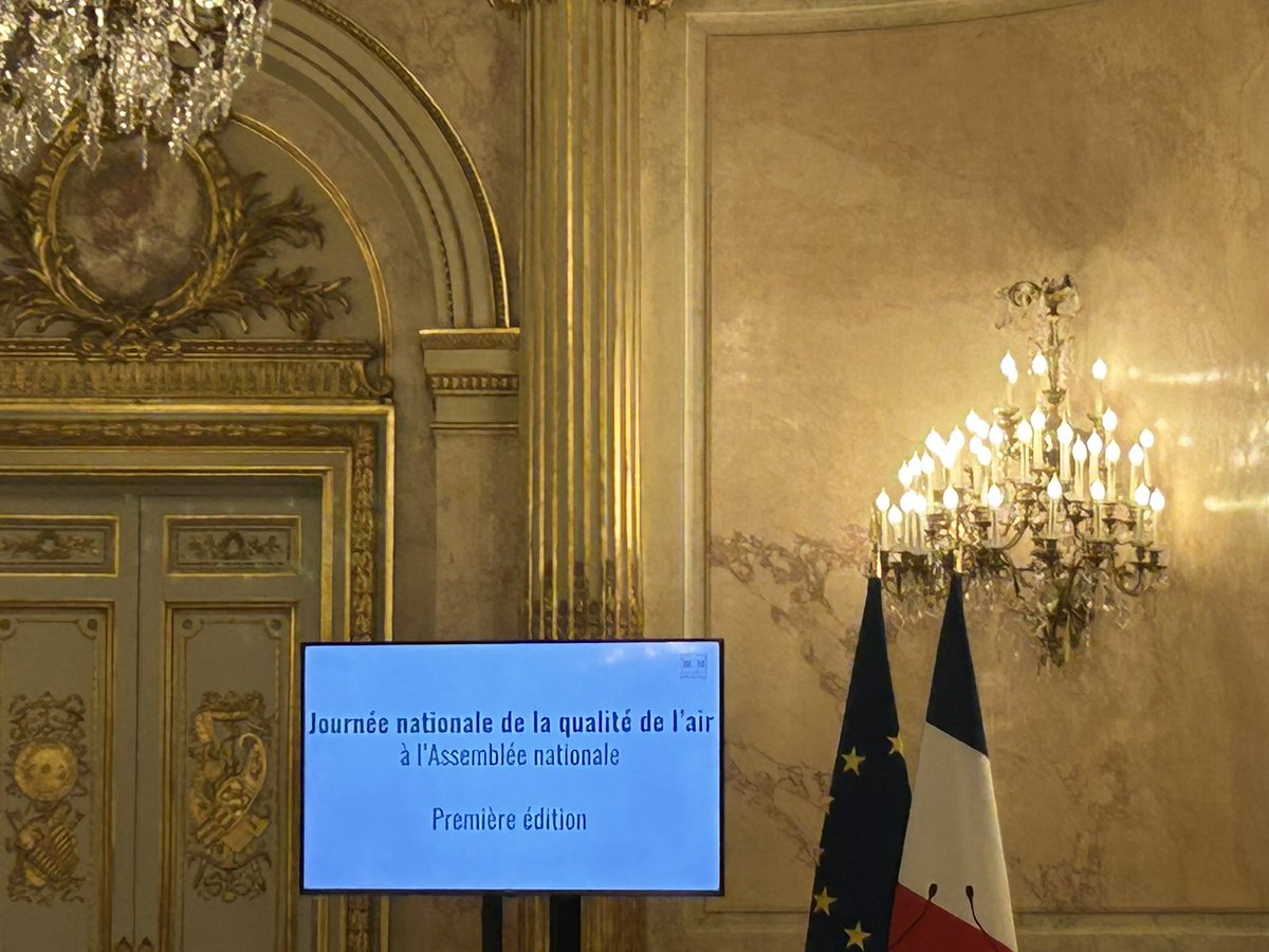 asbordry's tweet photo. #journeenationalequaliteair  @Fimea_fr @tomkerting @AEROPHILE_SAS @CNRS #paris #paris15 premiere edition à l’Hotel de Lassay  les #elus  les #associations les #startups #industries sont mobilisées!  #air #pollution #sante #bienetre #smartcity #AI #IoT conseil national de l air https://t.co/BPdwbpjJj1