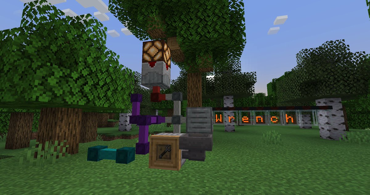 Ever wanted to play with tech mods, but others don't want to install them? If so, this mod will be ideal for you!
PolyFactory is Fabric server side mod which adds new mechanics, blocks and tools allowing for further automation, processing and storage!
modrinth.com/mod/polyfactory