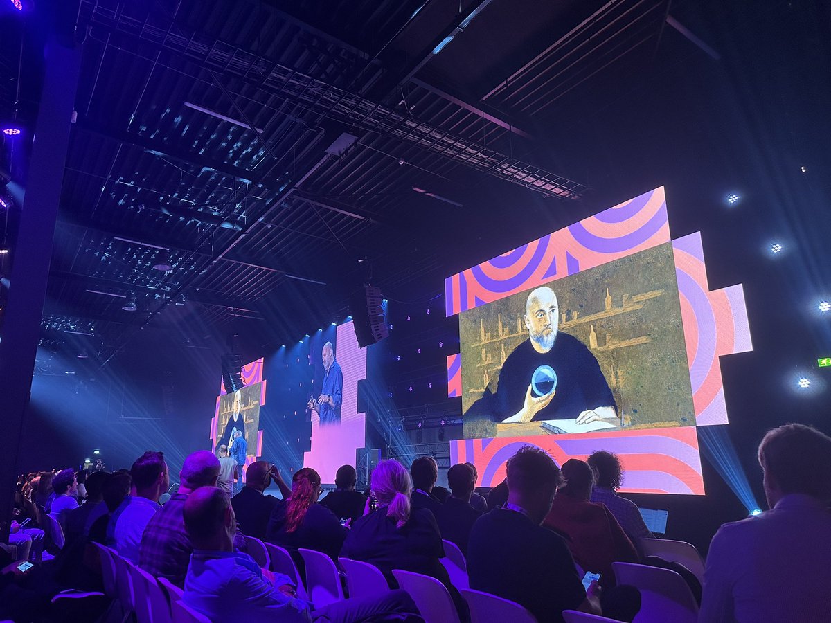 Enjoying the CTO of Amazon giving his take on AI developments <a href="/WorldSummitAI/">World Summit AI: We do AI different.</a>