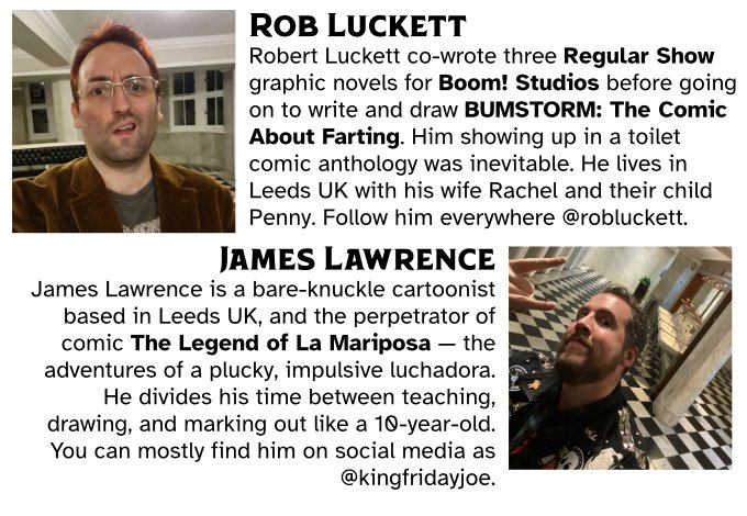 🚽Don't get them wet after midnight!🚽

WEE FELLAS by <a href="/robluckett/">Robert Luckett</a> and <a href="/Kingfridayjoe/">James Lawrence</a>

Sign up for the pre-launch here: kickstarter.com/projects/chris…