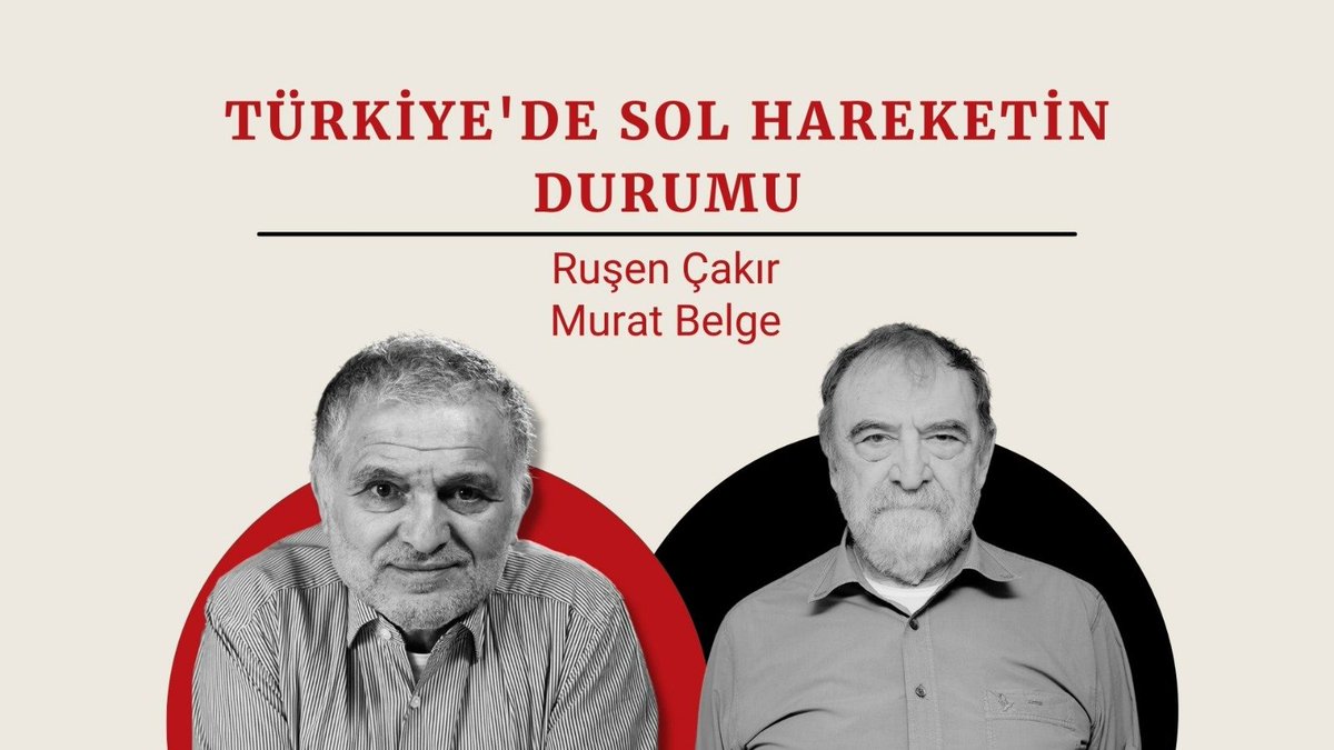 🔹 Türkiye'de sol hareketin durumu 💬 Ruşen Çakır'ın konuğu Murat Belge 📺 Yarın 20:00'de #Medyascope'ta @cakir_rusen & @MuratBelgeBilgi