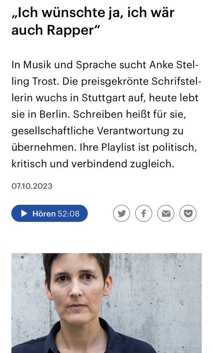 verbrecherei's tweet photo. Ha! Anke Stelling gestaltet eine Folge der „Klassik-Pop-et cetera“-Sendung des @DLF.
Sehr empfohlen!
Zur Sendung: https://t.co/iGqvcSGJ4u
Mehr Stelling: https://t.co/8scLZoVCL6
#verbrecherei #verbrecherverlag #klassikpopetcetera #ankestelling https://t.co/XPVTkXZV9A