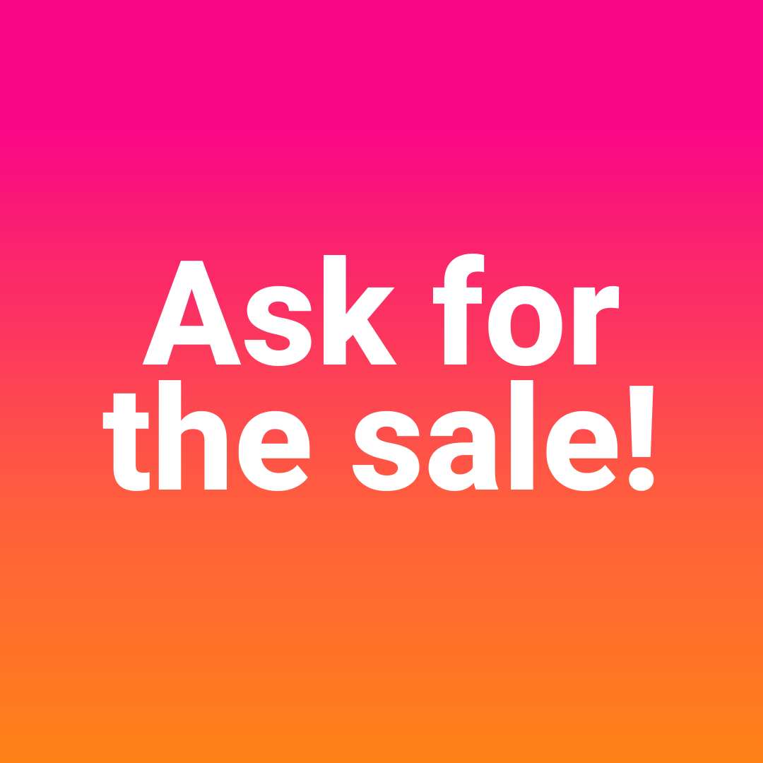 Do you hesitate when it comes to asking for the sale, leaving potential customers in the dark about your valuable products or services? I provide strategies to bridge the gap between your products and your audience's needs. Check out my book to learn more. Link in bio.