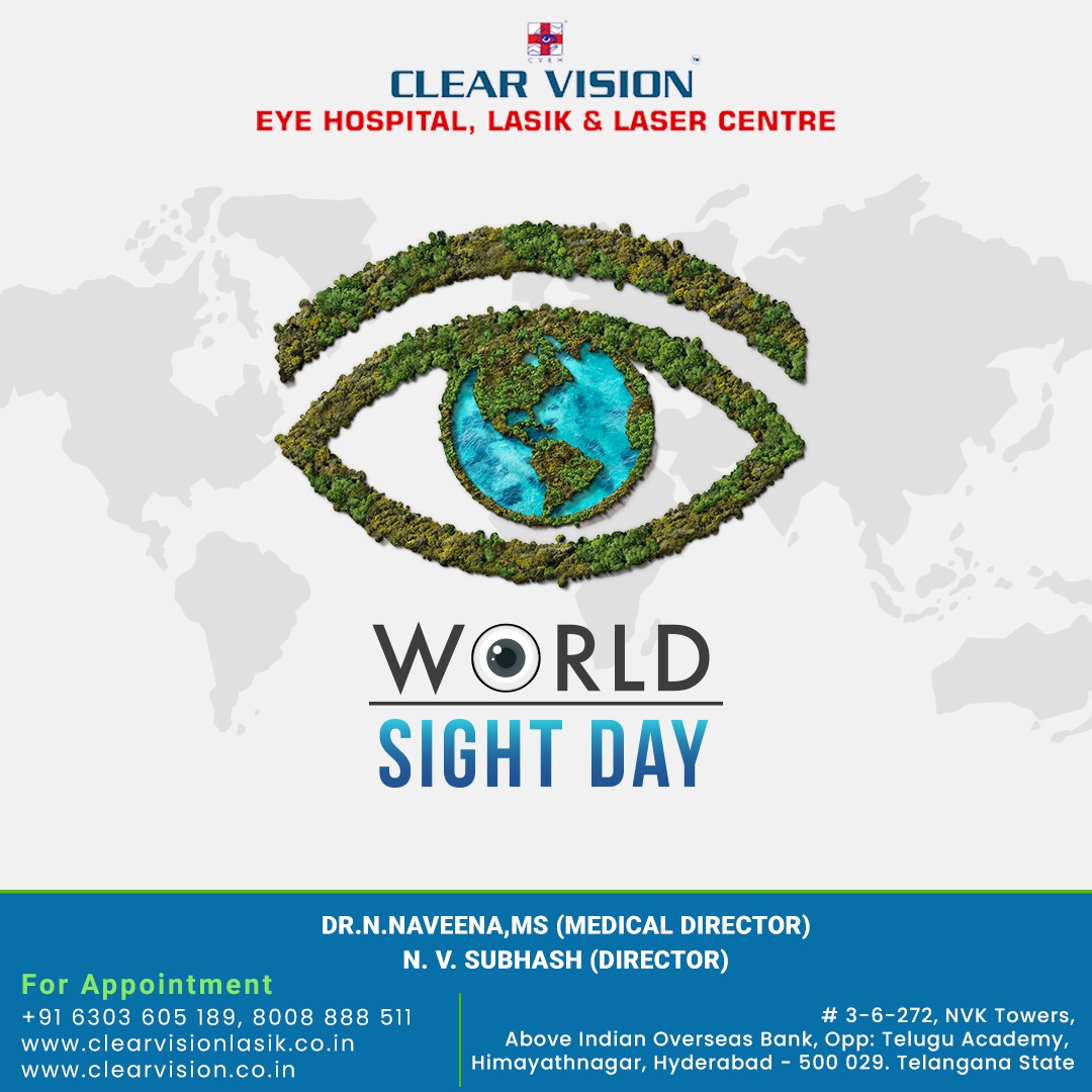 On this World Sight Day, let's recognize the privilege of good vision and work towards a world where everyone has access to proper eye care. 👁️💙 #WorldSightDay #VisionForAll #EyeCareForAll