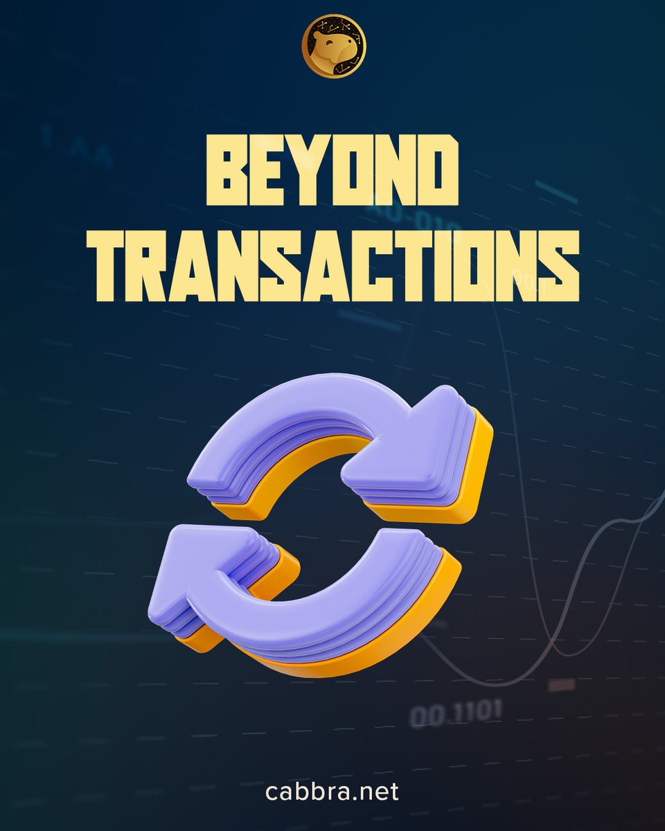 CabbraChain's tweet photo. Cabbra isn't just for transactions; it's a lifestyle. Dive into a world where blockchain meets daily life, transforming the mundane into the magical. 💼

#cabbralifestyle #blockchainmagic  #transformingdailylife #mundanetomagical #lifeontheblockchain #cryptocurrencyculture https://t.co/GGpork0X01