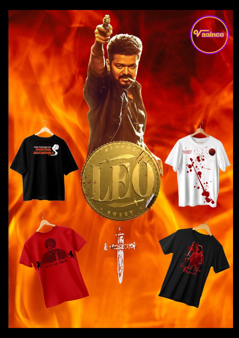 vaainco's tweet photo. Let’s celebrate #ThalapathyVijay @actorvijay  #Leo feast with Vaainco 
Let’s Roar #leo https://t.co/QSh2o0ipBl