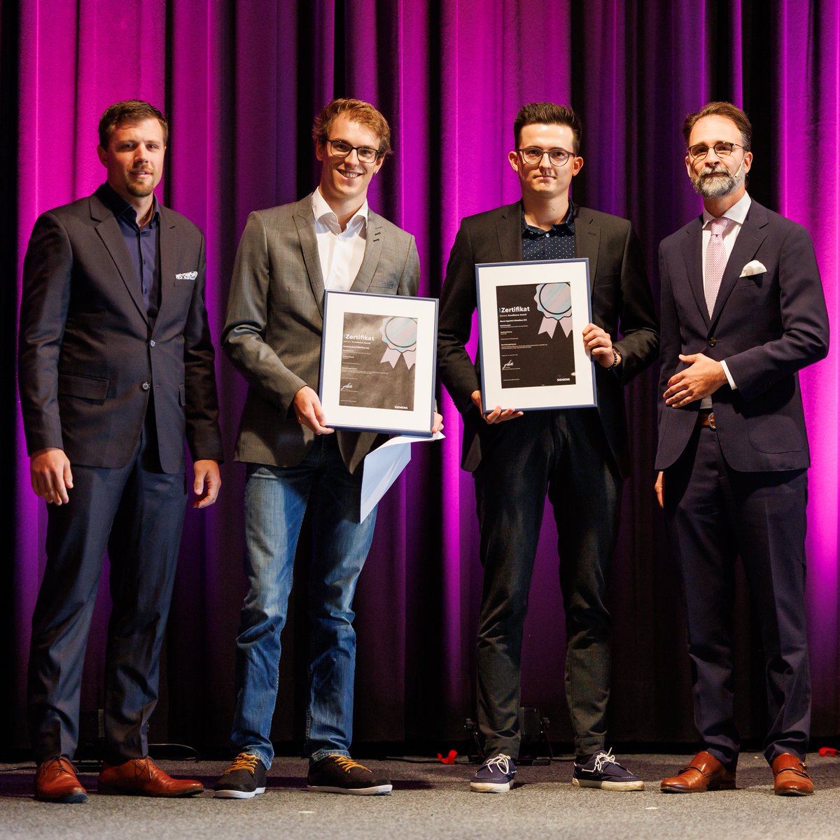 Siemens Schweiz (@siemens_schweiz) on Twitter photo Ein «Cyber Shield», das allfällige Cybersecurity-Bedrohungen automatisiert bewältigt, haben die beiden <a href="/ost_fh/">OST – Ostschweizer Fachhochschule</a>-Absolventen Marco Agostini & Dominik Ehrle entwickelt. Damit gewinnen sie den regionalen #SiemensExcellenceAward. Wir gratulieren herzlich! 🥳
sie.ag/4teNj4 Ein «Cyber Shield», das allfällige Cybersecurity-Bedrohungen automatisiert bewältigt, haben die beiden <a href="/ost_fh/">OST – Ostschweizer Fachhochschule</a>-Absolventen Marco Agostini & Dominik Ehrle entwickelt. Damit gewinnen sie den regionalen #SiemensExcellenceAward. Wir gratulieren herzlich! 🥳
sie.ag/4teNj4