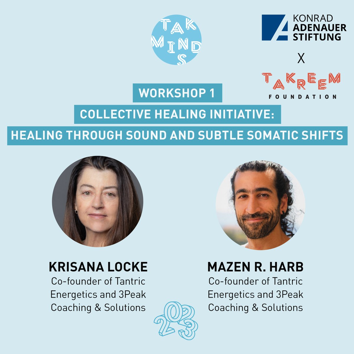 TAKminds's tweet image. Get ready to embark on a journey of knowledge and learning as we present our engaging workshop.
A unique opportunity to gain practical skills, insights, and experiences that will leave you empowered and inspired. Register now !

#panelspeakers #savethedate #october13 #KASLebanon