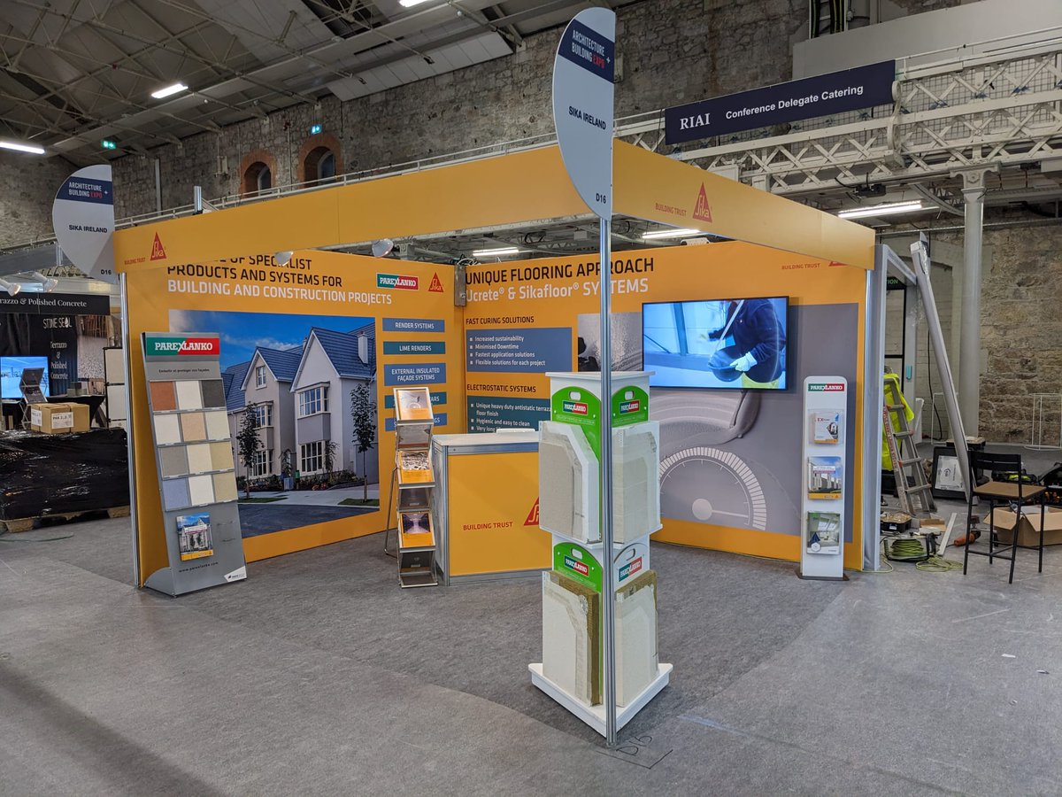 Catch us again today at stand D16 <a href="/archexpo/">Architecture & Building Expo</a> <a href="/TheRDS/">The RDS</a> 
#parexlanko #building #finishing #products #external #insulation