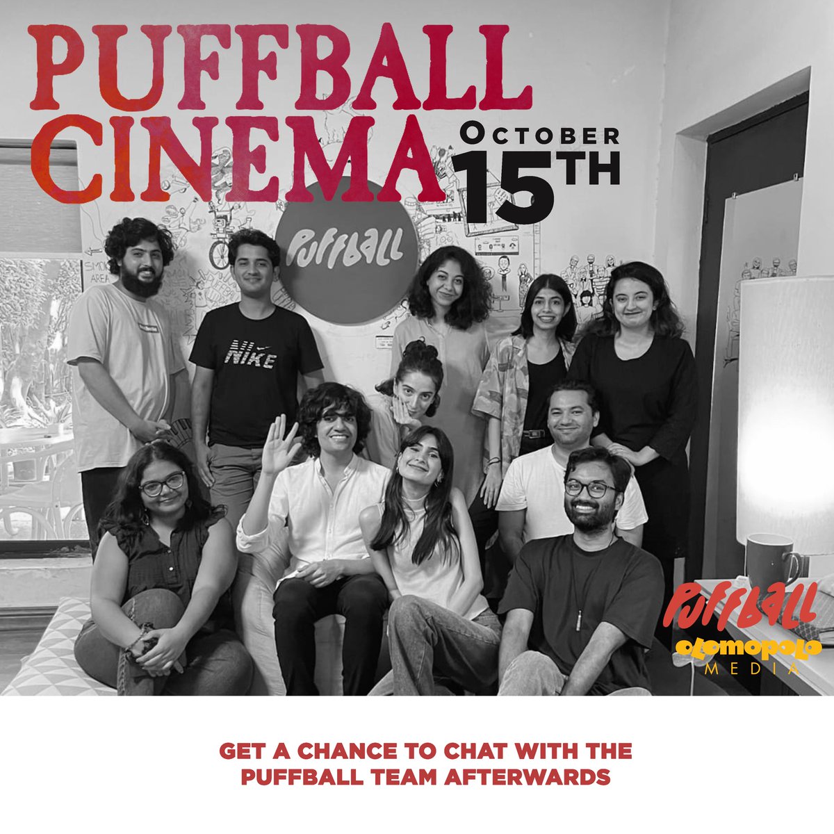 PuffballStudios's tweet photo. Puffball Cinema presents “Punishable Bodies”, an anthology of 8 hand-drawn animated short films about power, resistance &amp; everything in between. 15th October, 7 PM at @OLOMOPOLO free entry for students https://t.co/BriJs3EqFv
