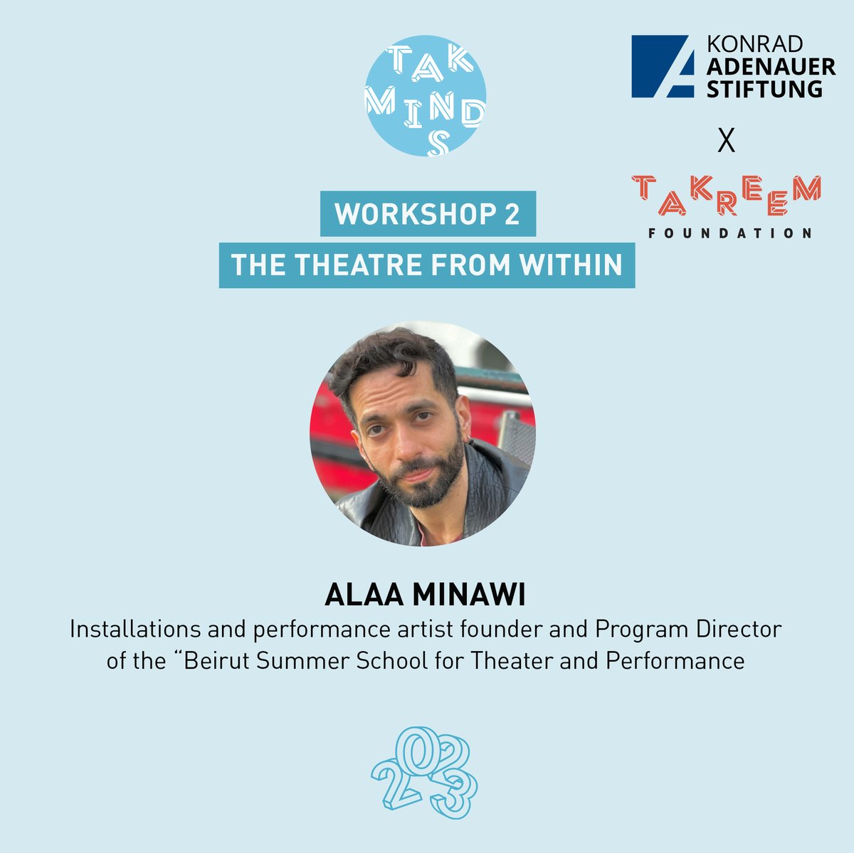 TAKminds's tweet image. Get ready to embark on a journey of knowledge and learning as we present our engaging workshop.
A unique opportunity to gain practical skills, insights, and experiences that will leave you empowered and inspired. Register now !

#panelspeakers #savethedate #october13 #KASLebanon