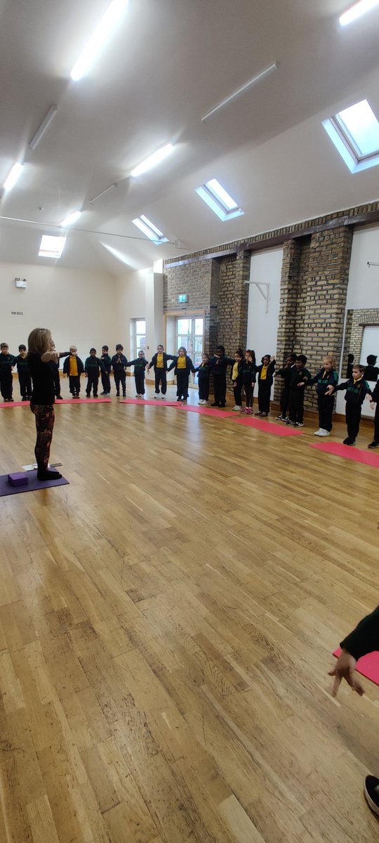 MarysSandyford's tweet photo. Today for mindfulness week. Ms. Broderick organised a fantastic mindful workshop with Maura Broaders for all classes. 1st Class had a fantastic time relaxing their mind and body #Mindfulness #mindfulnessweek https://t.co/8NrHY42Smy