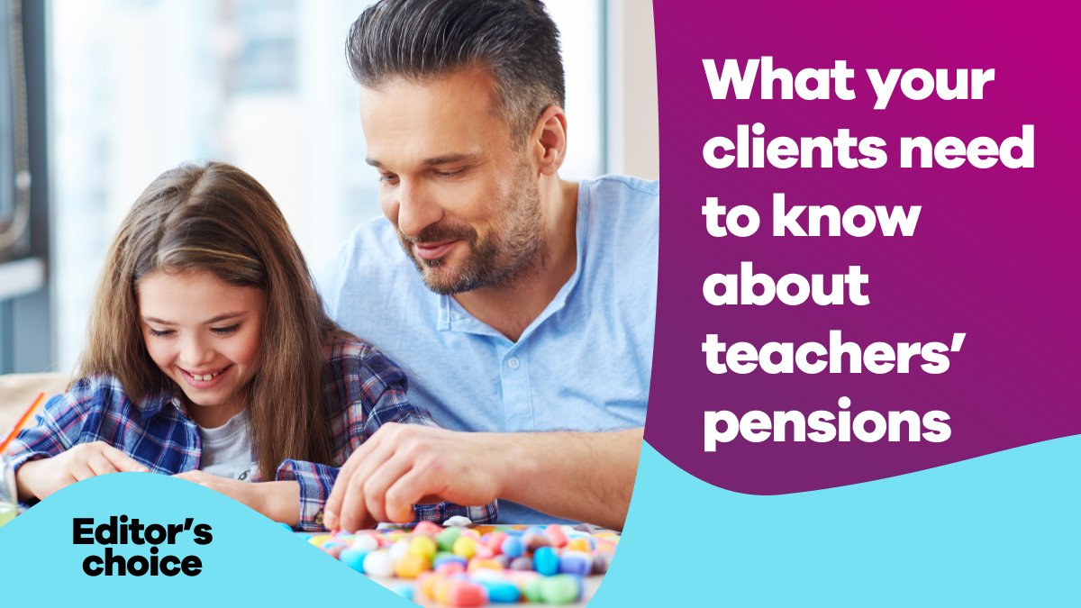 unbiaseduk's tweet photo. Our guide on teachers' pensions offers valuable insights to help you guide your clients through their options. Take a look today.

https://t.co/6kfmrLJfgq

#Unbiased #FinancialAdvice #FinancialAdvisers #MarketInsights #PersonalFinance https://t.co/AbG7znA6Fo