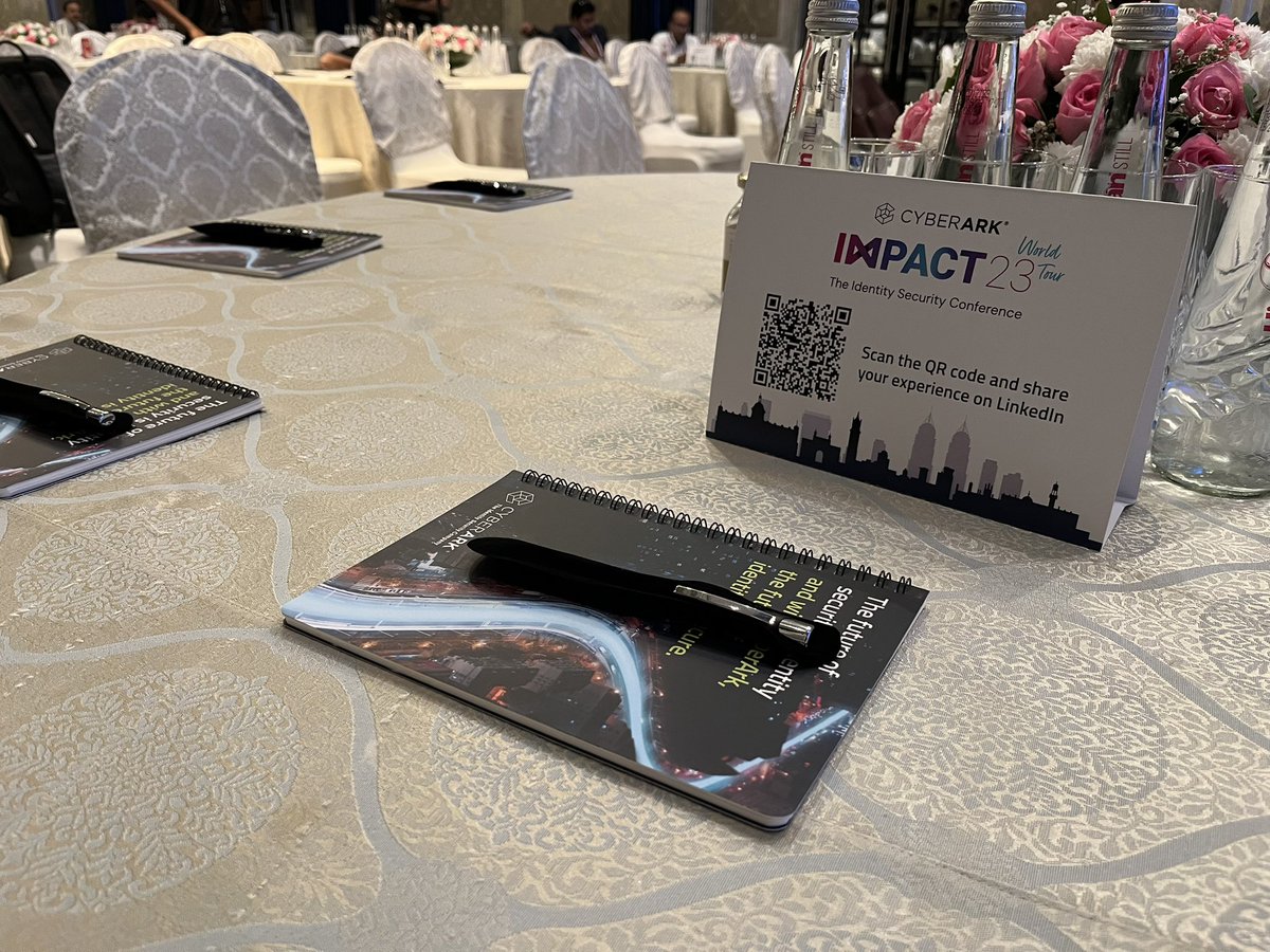 jain_achintya's tweet photo. The stage is set &amp; the venue is ready. @CyberArk Impact 23 awaits its attendees. 

We'll be diving deep into security innovations and the CyberArk identity product roadmap today.  #IWT2023 #Impact2023 #IdentitySecurity https://t.co/iBwIPNLnza