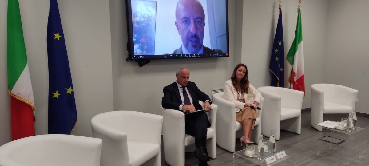 AgencyGea's tweet photo. Al via l’evento #Withub  'I #trasporti italiani ed europei e la sfida del 2035' con il direttore di Gea @vitoreggia62 
e @eunewsit 
#Mobility #Automotive https://t.co/zlAe6Wy6FJ