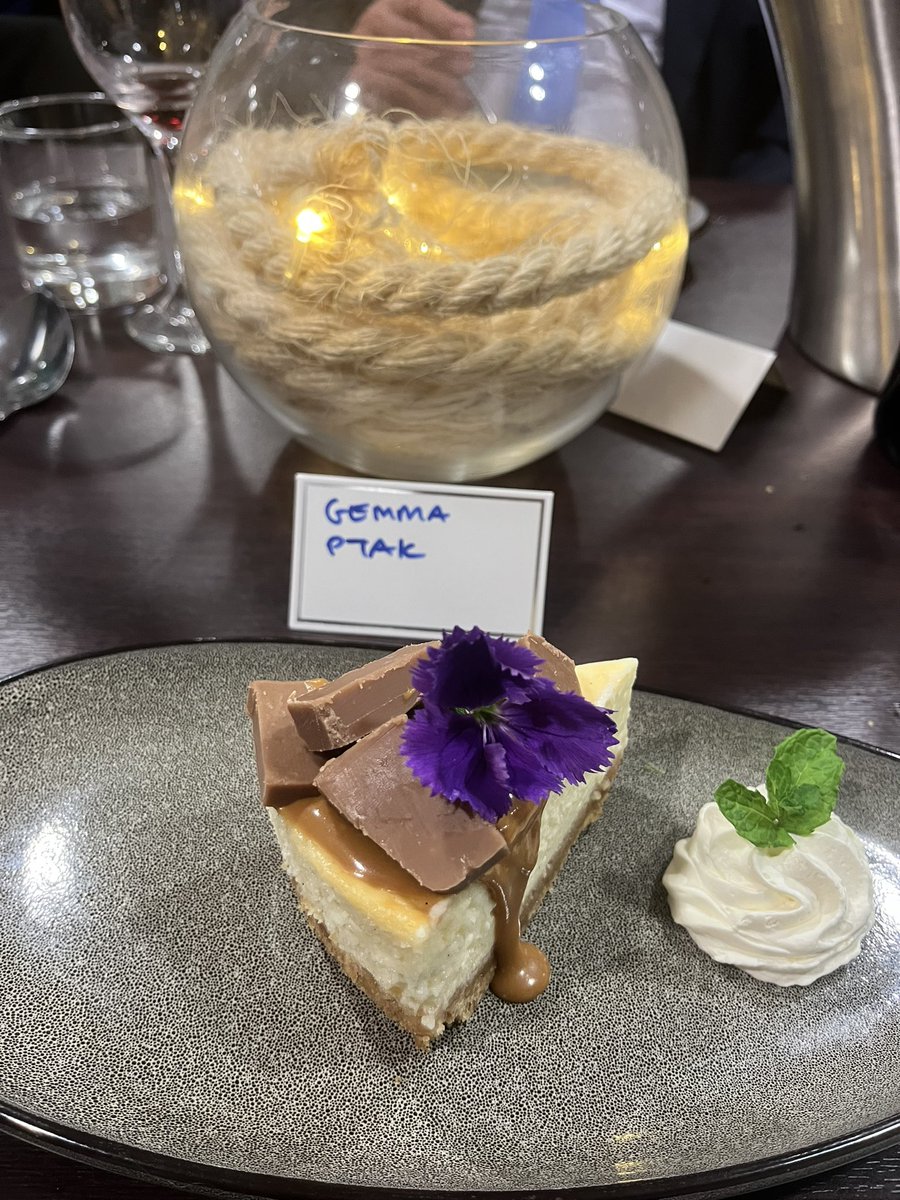 I had a wonderful evening celebrating #trafalgarnight Thank you to colleagues at <a href="/HpoolQuay/">NMRN Hartlepool</a> #NMRN for hosting a fabulous event…networking on #HMSTrincomolee followed by a great meal with traditional toasts and celebrations. Thank you to the wonderful student at #HCFE #prettyfood