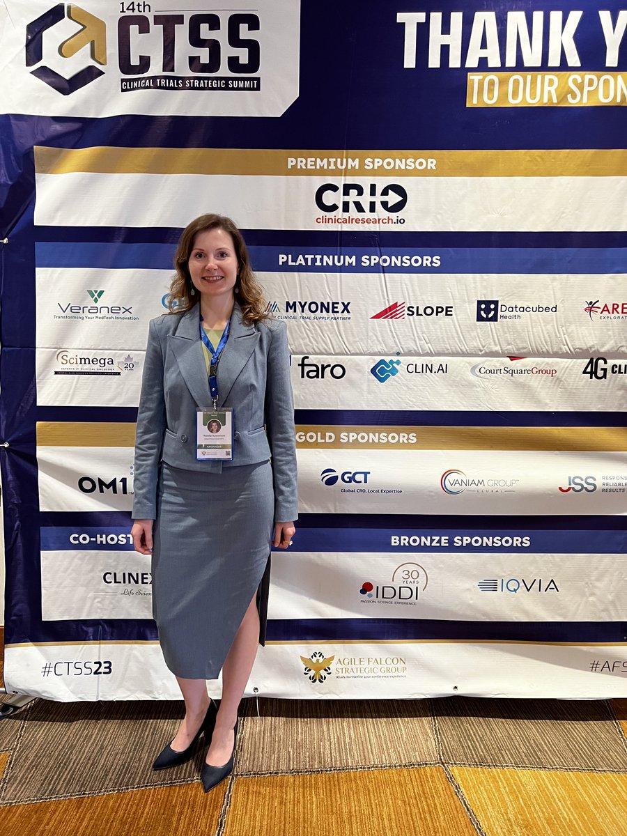gctrials's tweet image. GCT is excited to be at the 14th Clinical Trials Strategic Summit! It is a dynamic event filled with informative discussions and lots of networking opportunities.
#GCT_MEETING #CTSS2023 #CTSS #event #conference #clinicalevent #gct #gctrials #globalcro