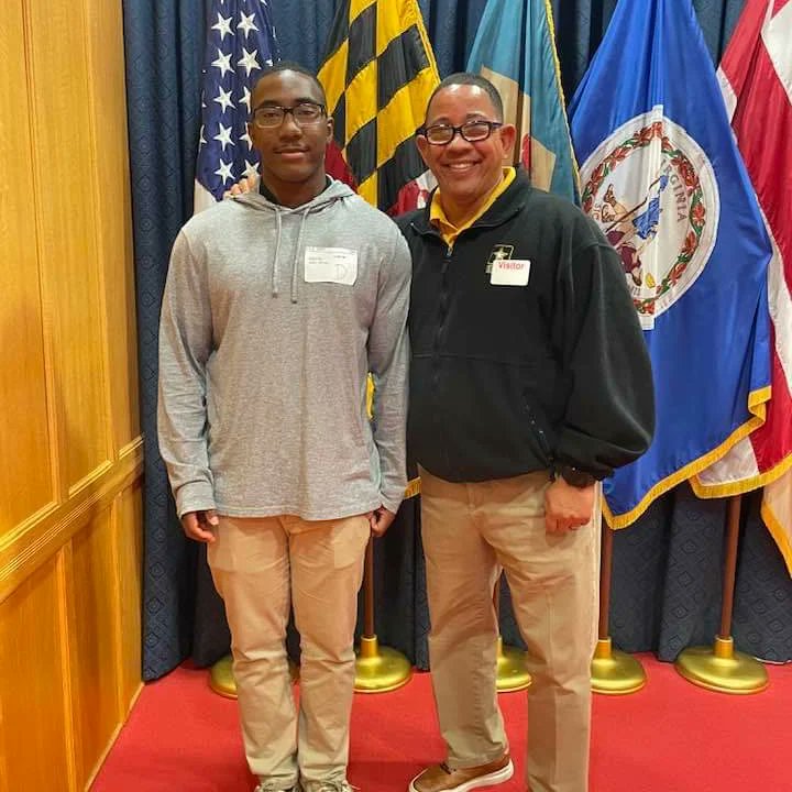 MikeJRogers4's tweet photo. Current Situation: so Jared did a thing today. He took his oath to serve in the Maryland National Guard while a cadet in the ROTC program at Morgan State University aka The National Treasure earning his MBA.
#ProudDad #DoubleLegacy https://t.co/yQPCnYBT3u