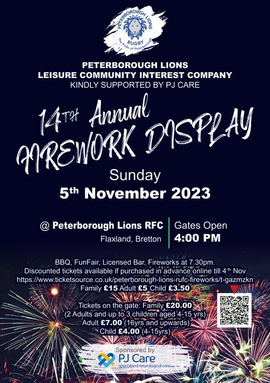 Fireworks at the Lions #Pitchero
pitchero.com/clubs/peterbor…