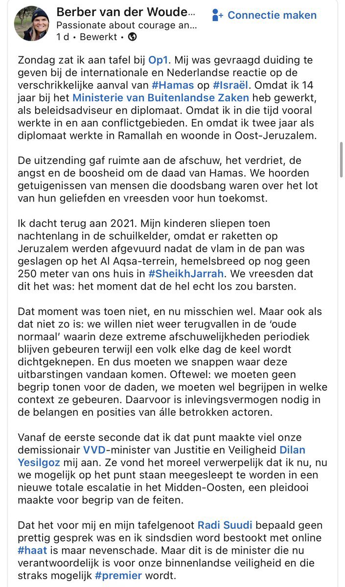 MathOehlen's tweet image. Hoe erg ook. &quot;We moeten snappen waar dit vandaan komt&quot;.
Iedereen die ontkent dat eenzijdigheid de kern vh Palestijns-Israëlisch conflict is, houdt de periodieke slachtingen in stand. 👇