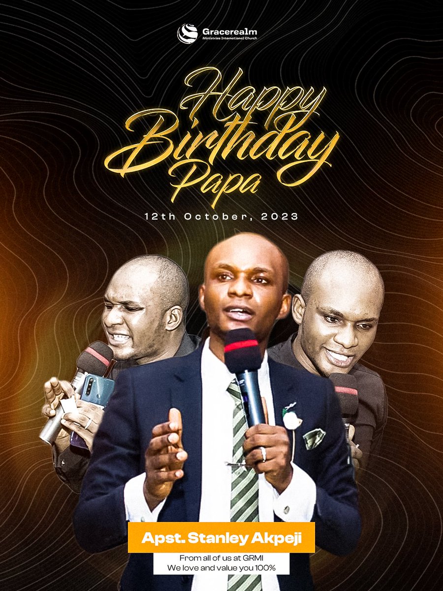PstStanAkpeji's tweet photo. To God be all the glory for the years he has granted me.
I'm beyond grateful for the gift of life. 
Join me and my household as we celebrate and give thanks to God for the gift of another year.

#birthday #celebration #ThankfulForAnotherYear https://t.co/41WjmWqwye