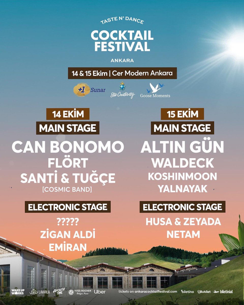 ankaratakvimiet's tweet photo. 14-15 Ekim’de şehrin kültür merkezi Cermodern’de! #ankara  #festival #ankaraetkinlik #etkinliktakvimi # https://t.co/PDVOnq8SzS