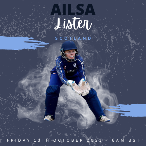 We're heading north...really far north! This week we have Scottish international, Ailsa Lister joining us on the podcast Stay tuned for tomorrow's episode 🏴󠁧󠁢󠁳󠁣󠁴󠁿🏏