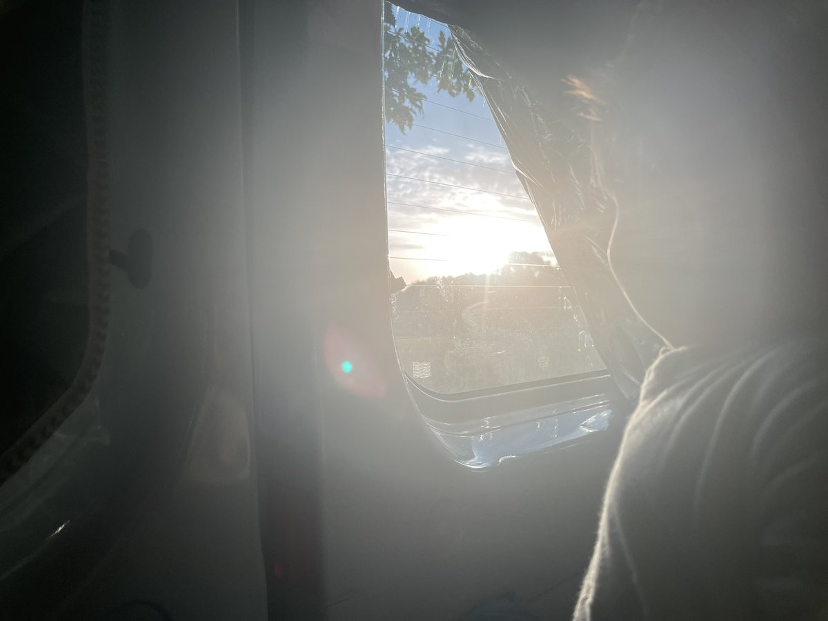 Amaneciendo.