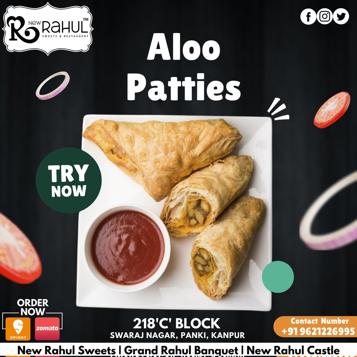 rahul_sweets's tweet photo. Delicious Aloo Patties😉😉 😋😋

For hame Delivery-9621226995

 #patties #food #foodie #homemade #foodporn #yummy #burger #foodblogger #foodphotography #vegan #instafood #caribbeanfood #delicious #chicken #foodstagram #foodlover #foodies #healthyfood #jamaicanfood #follow https://t.co/M1o01lmWXJ